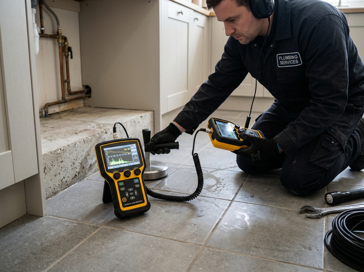 Technical documentation, leak reports, and diagnostic records prepared for a homeowner insurance claim